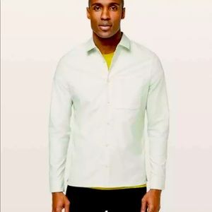 NEW with tags! @lululemon Mason's Peak Flannel Shirt Ocean Mist